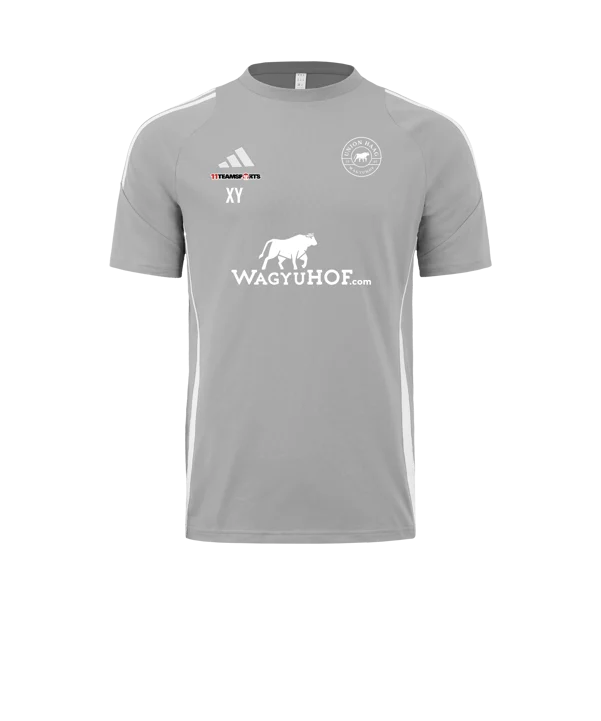 adidas Tiro 24 T-Shirt Grau Weiss Union Haag