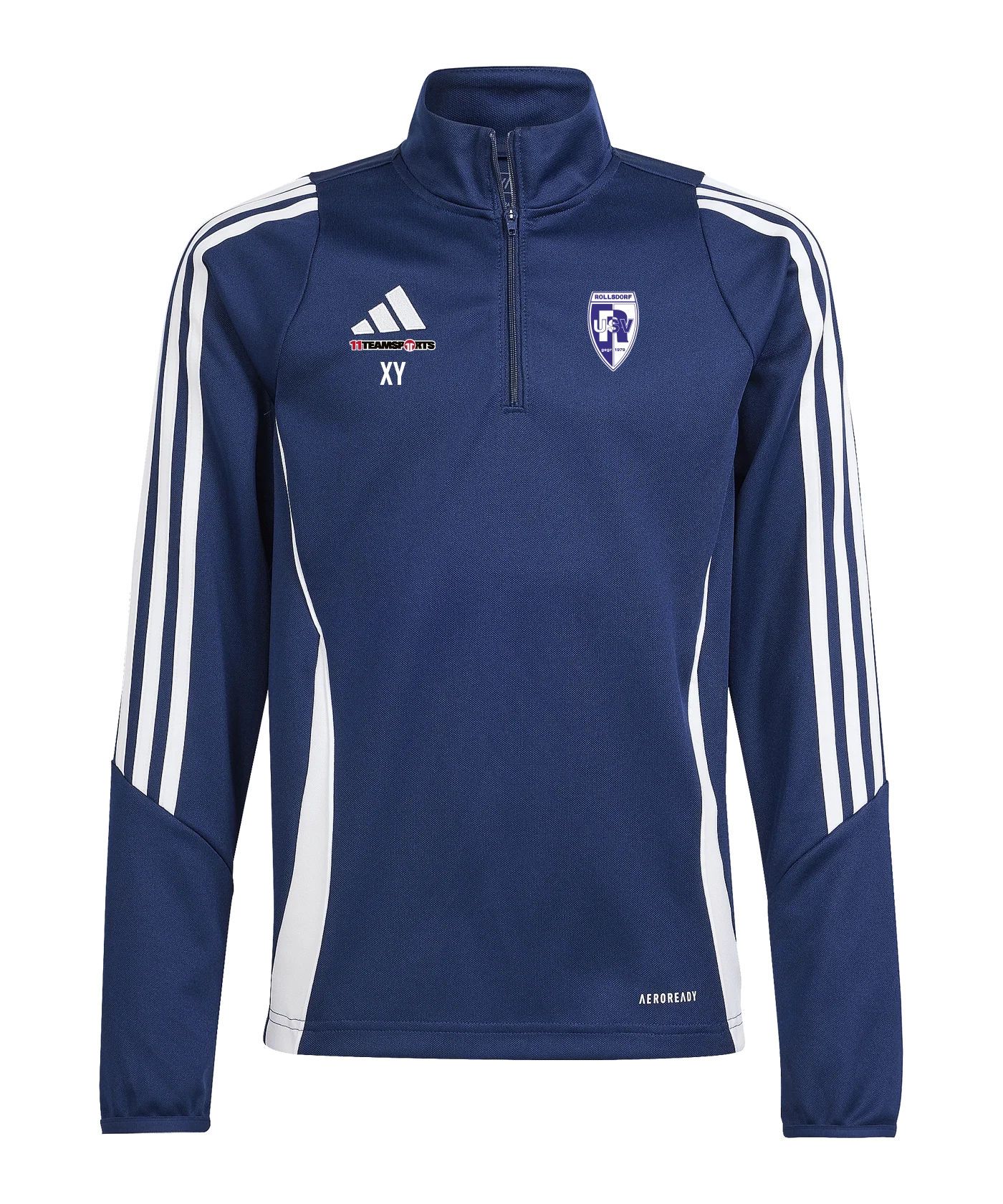ADIDAS Tiro 24 Trainingstop Kids Blau Weiss USV Rollsdorf