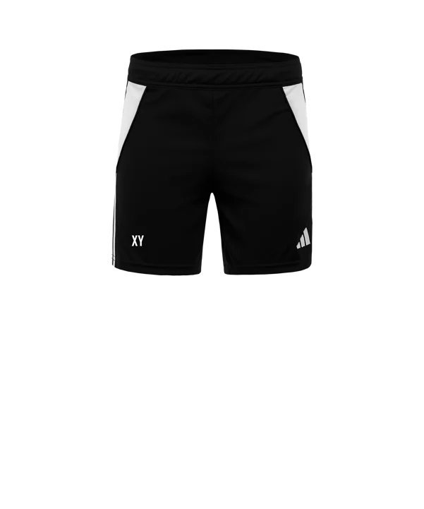 adidas Tiro 24 Short Damen Schwarz Weiss Union Haag