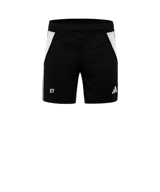 adidas Tiro 24 Short Damen Schwarz Weiss Union Haag
