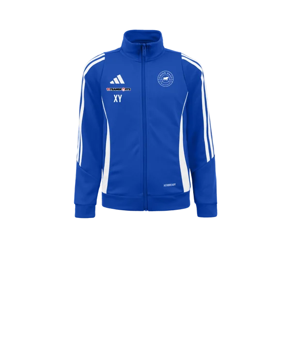 adidas Tiro 24 Trainingsjacke Kids Blau Weiss Union Haag