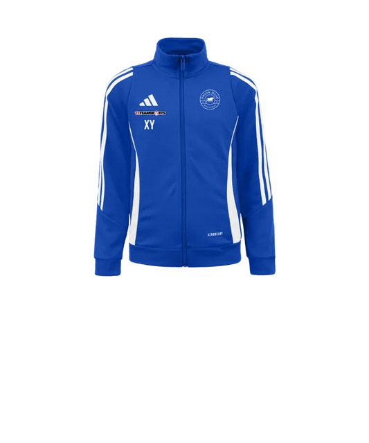 adidas Tiro 24 Trainingsjacke Kids Blau Weiss Union Haag
