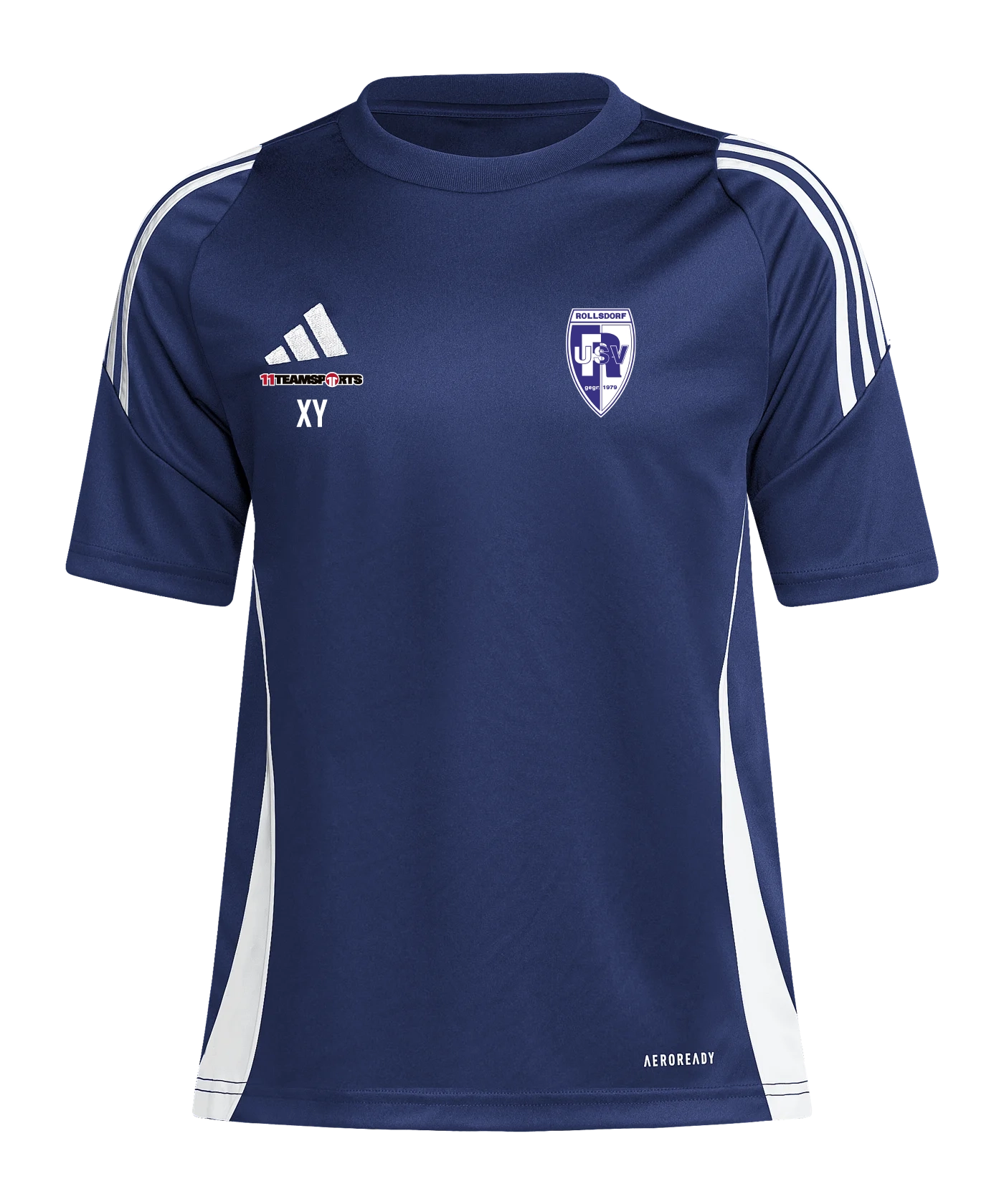 ADIDAS Tiro 24 Trikot Kids Blau Weiss USV Rollsdorf