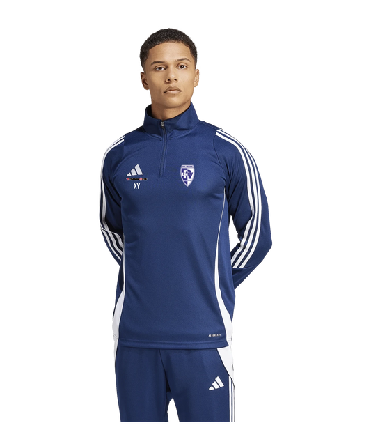 ADIDAS Tiro 24 Trainingstop Blau Weiss USV Rollsdorf