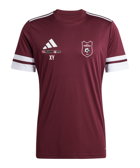 ADIDAS Squadra 25 Trikot Kids Dunkelrot USV Pircha