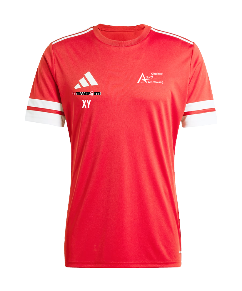 adidas Squadra 25 Trikot Rot ASKÖ Ampflwang