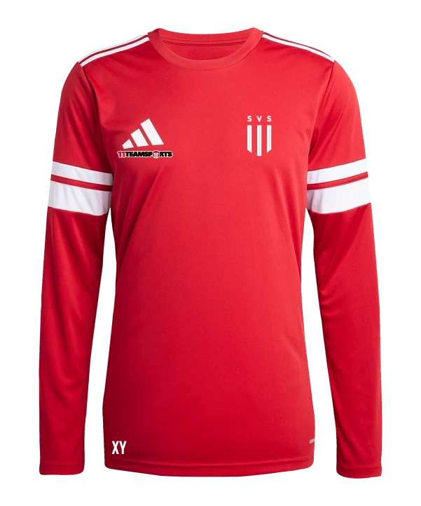 ADIDAS Squadra 25 Trikot Langarm Rot SV Scharnstein