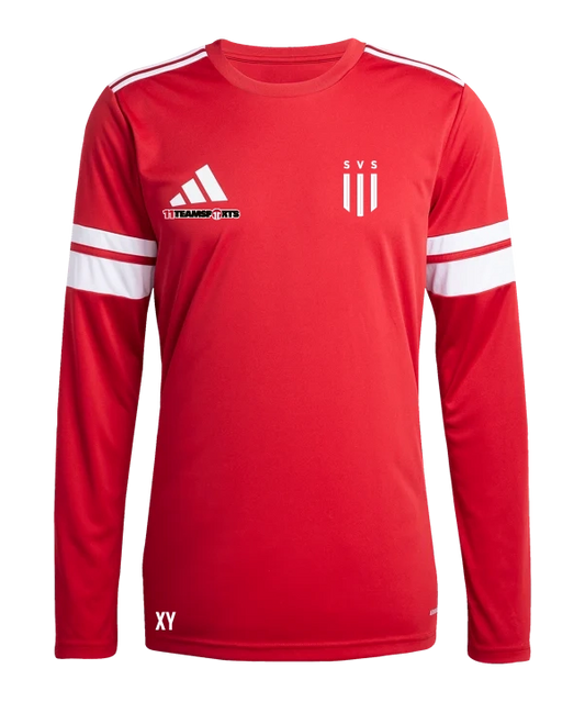 ADIDAS Squadra 25 Trikot Langarm Rot SV Scharnstein