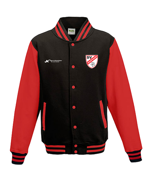 College Jacke Schwarz Kids SV Sieghartskirchen