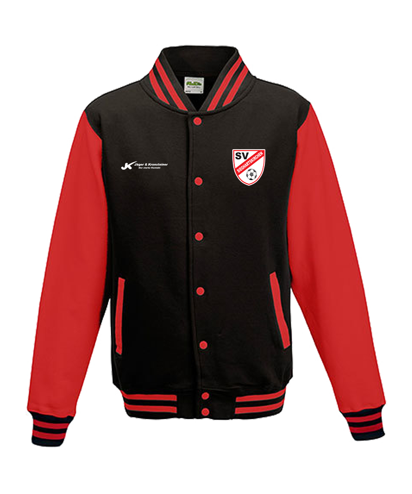 College Jacke Schwarz SV Sieghartskirchen