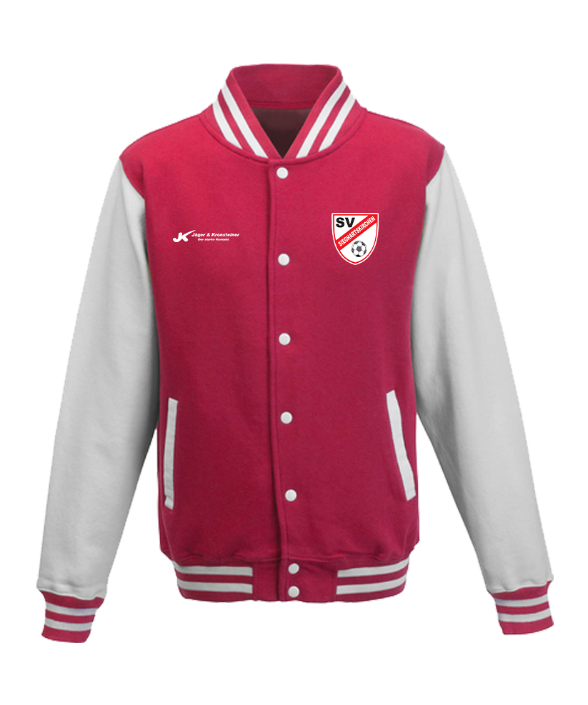College Jacke Rot SV Sieghartskirchen