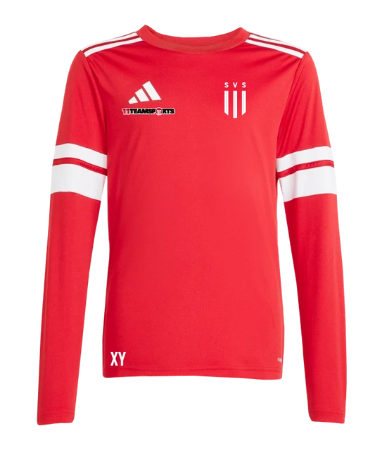 ADIDAS Squadra 25 Trikot Langarm Kids Rot SV Scharnstein