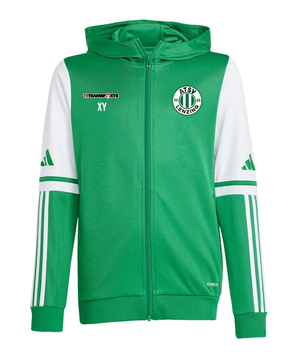 ADIDAS Squadra 25 Kapuzenjacke Kids Grün ATSV Lenzing