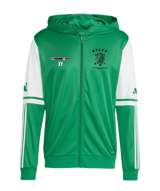 ADIDAS Squadra 25 Kapuzenjacke Grün Landesfechtclub Graz