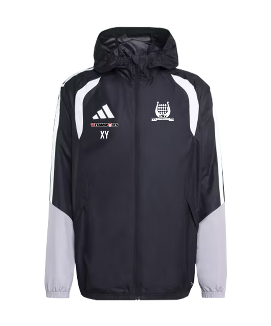 adidas Tiro 26 Regenjacke Schwarz PWV Schwabenbach