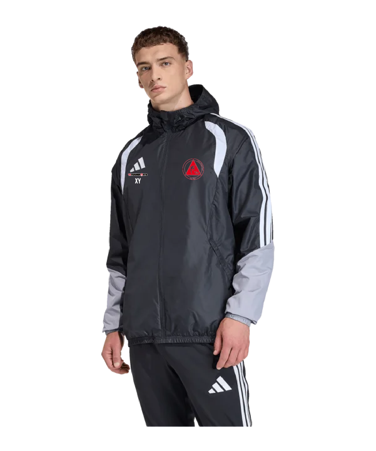 ADIDAS Tiro 26 Jacke Schwarz Union Meggenhofen