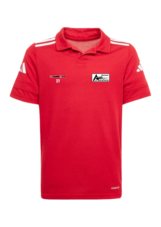 adidas Squadra 25 Polo Kids Rot ASKÖ Ampflwang