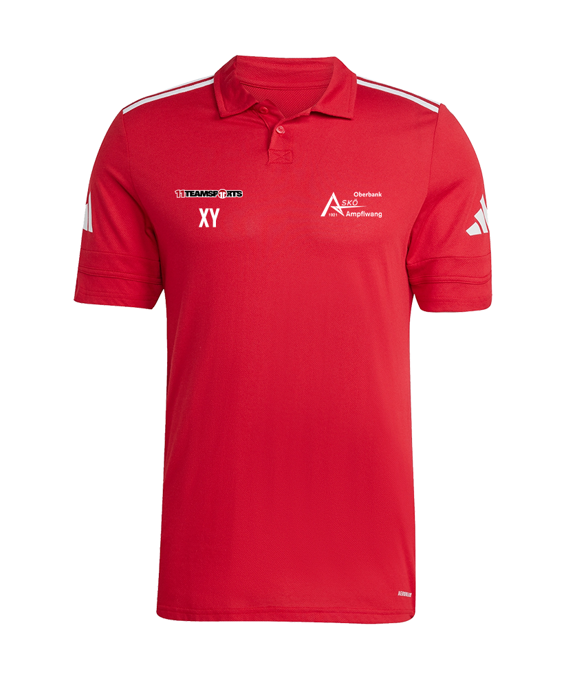 adidas Squadra 25 Polo Rot ASKÖ Ampflwang