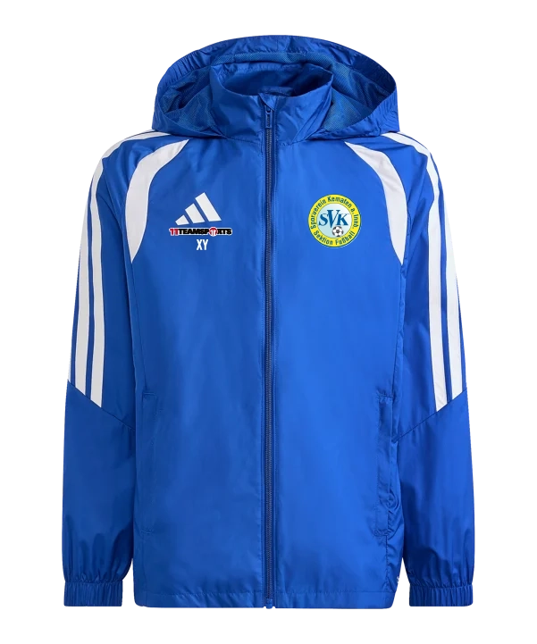 ADIDAS Tiro 26 Windjacke Kids Blau SV Kematen am Innbach