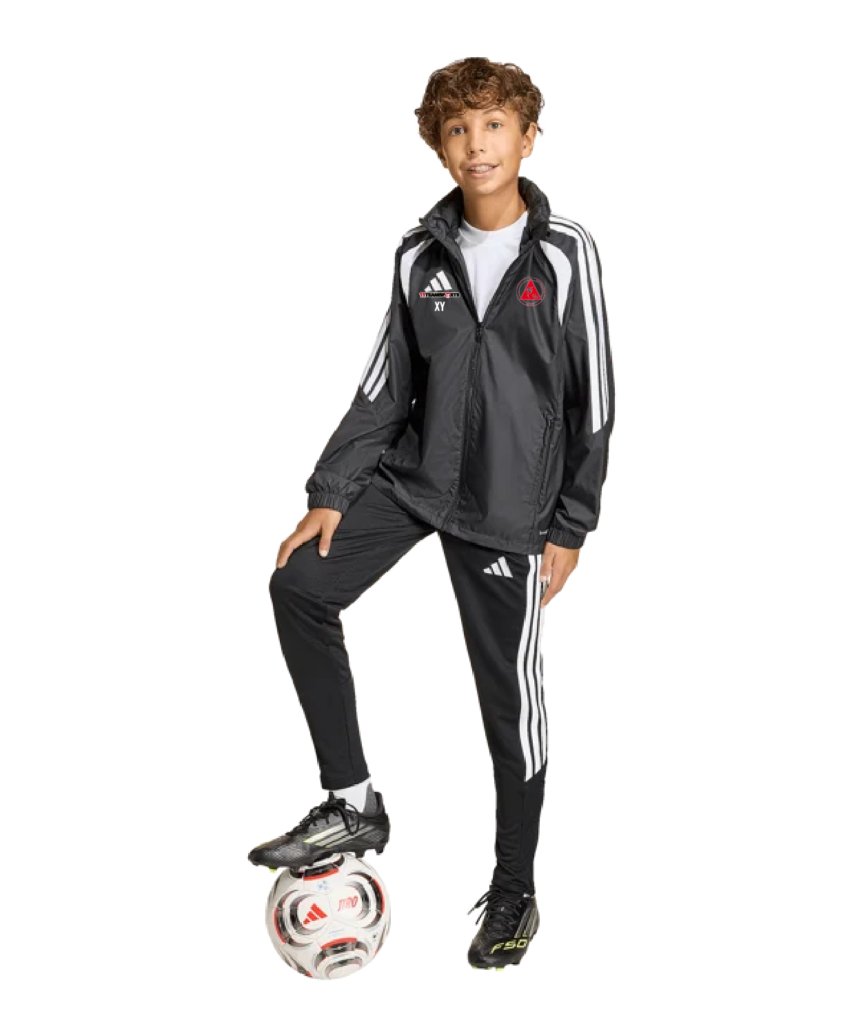 ADIDAS Tiro 26 League Windjacke Kids Schwarz Union Meggenhofen