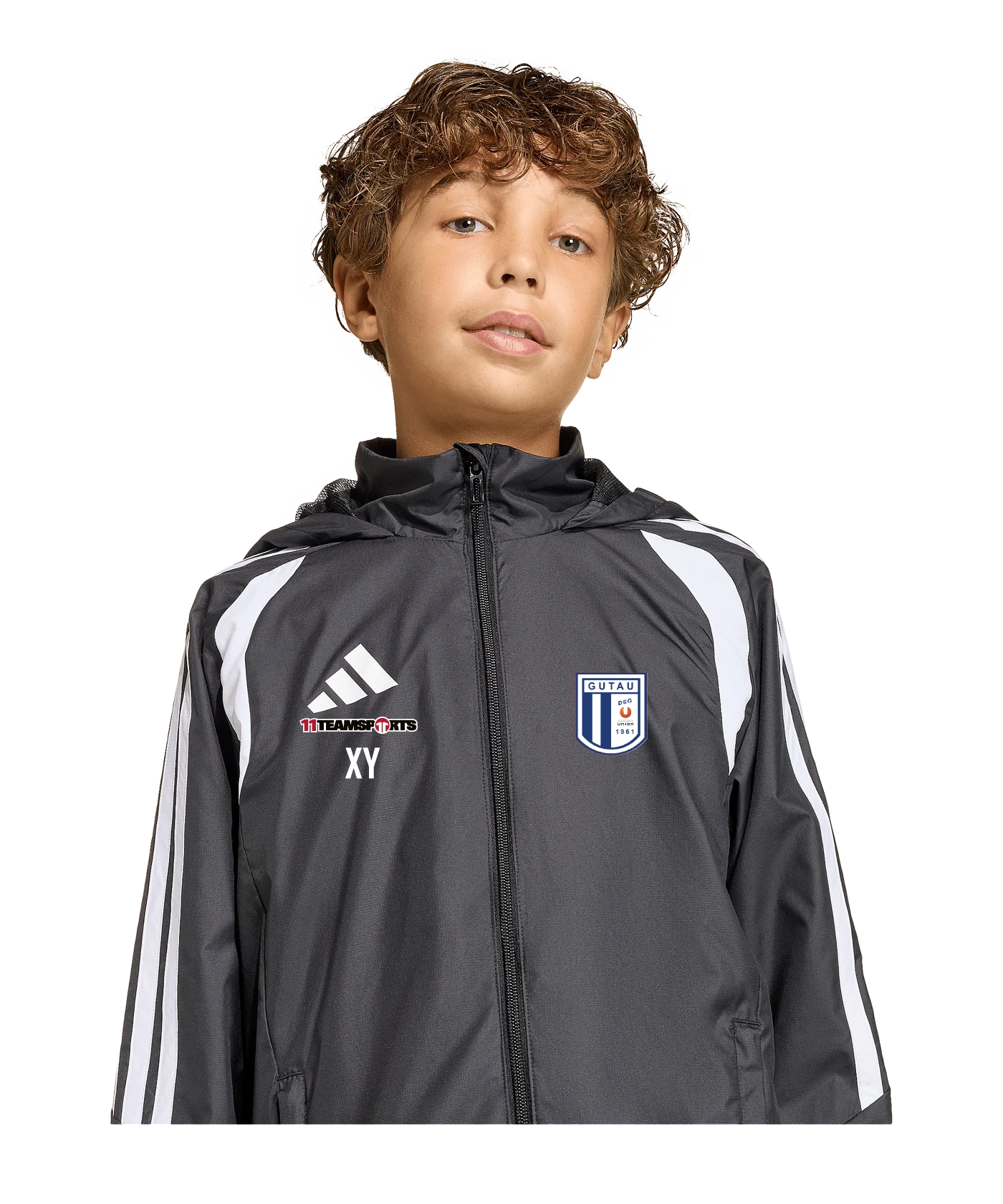 ADIDAS Tiro 26 Windjacke Kids Schwarz DSG Union Gutau