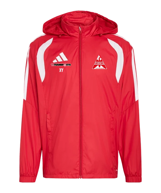 ADIDAS Tiro 26 League Windjacke Rot SV Phönix Hönigsberg Mürzzuschlag
