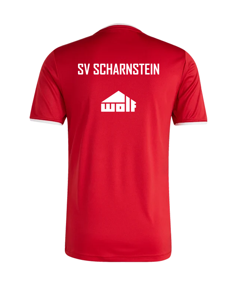 adidas Entrada 26 Trikot Rot Weiß SV Scharnstein