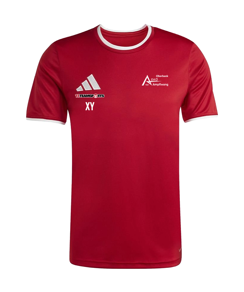 adidas Entrada 26 Trikot Rot ASKÖ Ampflwang