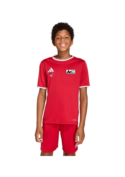 adidas Entrada 26 Trikot Kids Rot ASKÖ Ampflwang