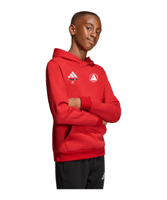 ADIDAS Entrada 26 Hoody Kids Rot Union Meggenhofen