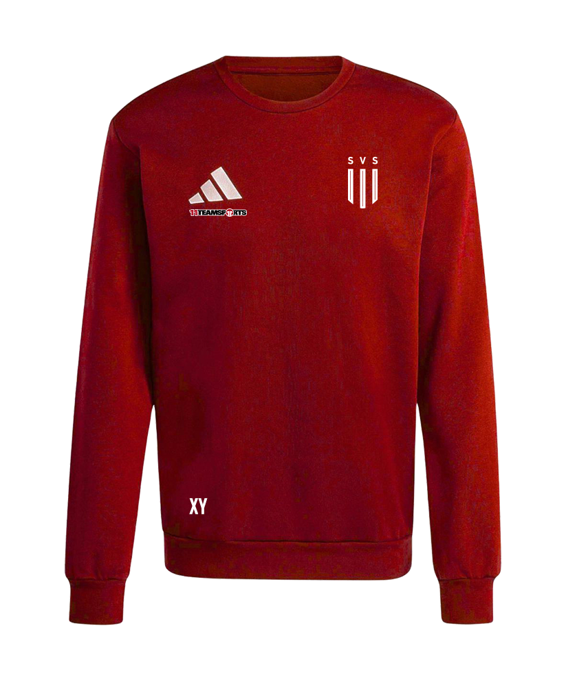 adidas Entrada 26 Sweatshirt Rot SV Scharnstein