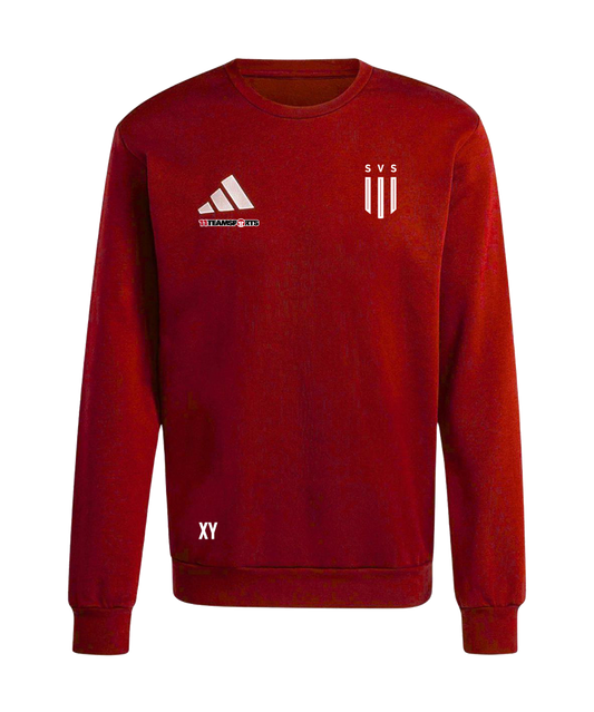 adidas Entrada 26 Sweatshirt Rot SV Scharnstein