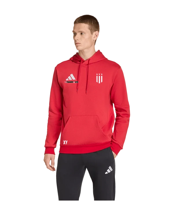 ADIDAS Entrada 26 Hoody Rot SV Scharnstein