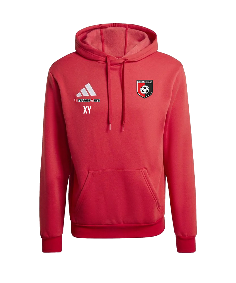 adidas Entrada 26 Hoody Rot USC Bad Blumau