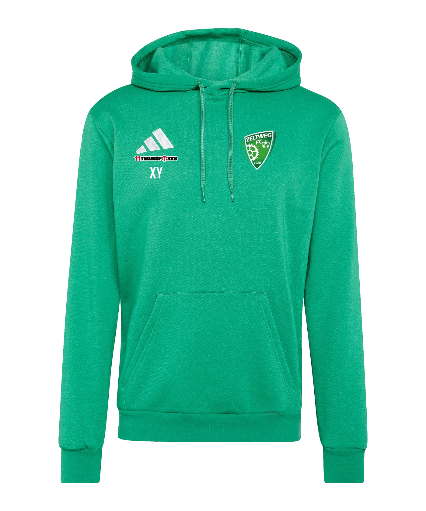 ADIDAS Entrada 26 Hoody Grün FC Zeltweg
