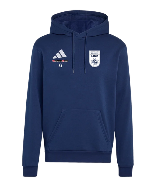ADIDAS Entrada 26 Hoody Blau Union Edleweiß Linz