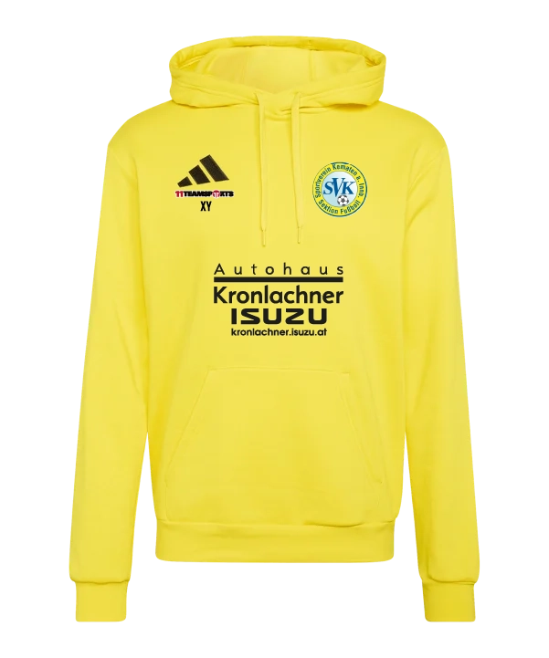 ADIDAS Entrada 26 Hoody Gelb SV Kematen am Innbach