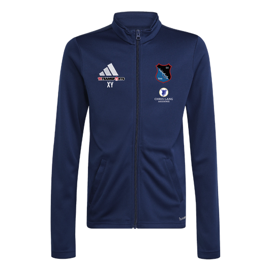 ADIDAS Entrada 26 Trainingsjacke Dunkelblau SV Justiz Kids