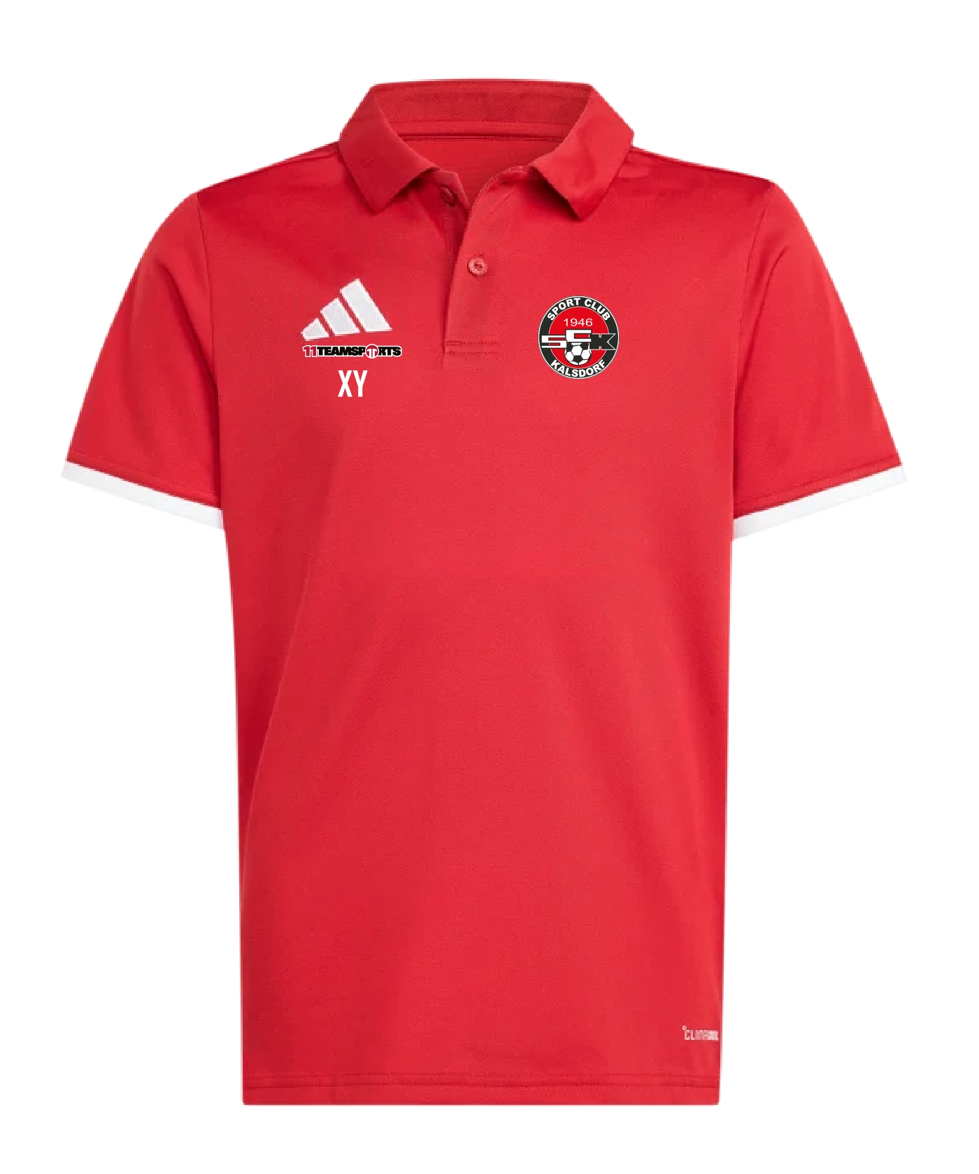 ADIDAS Entrada 26 Polo Kids Rot SC Kalsdorf
