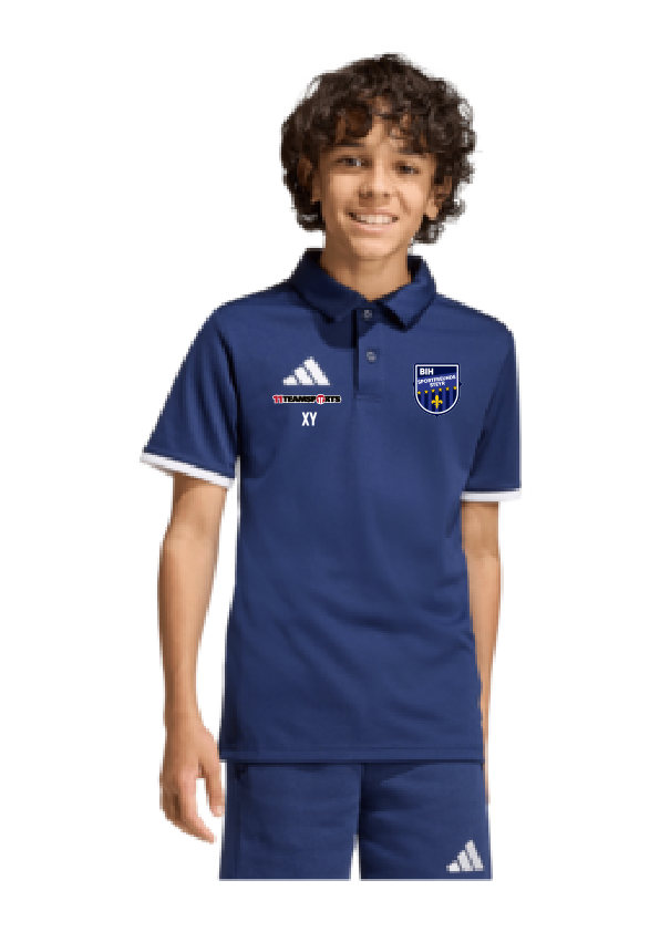 ADIDAS Entrada 26 Poloshirt Kids Blau BIH Sportfreunde Steyr
