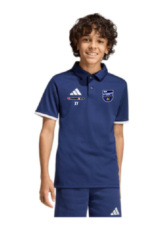 ADIDAS Entrada 26 Poloshirt Kids Blau BIH Sportfreunde Steyr