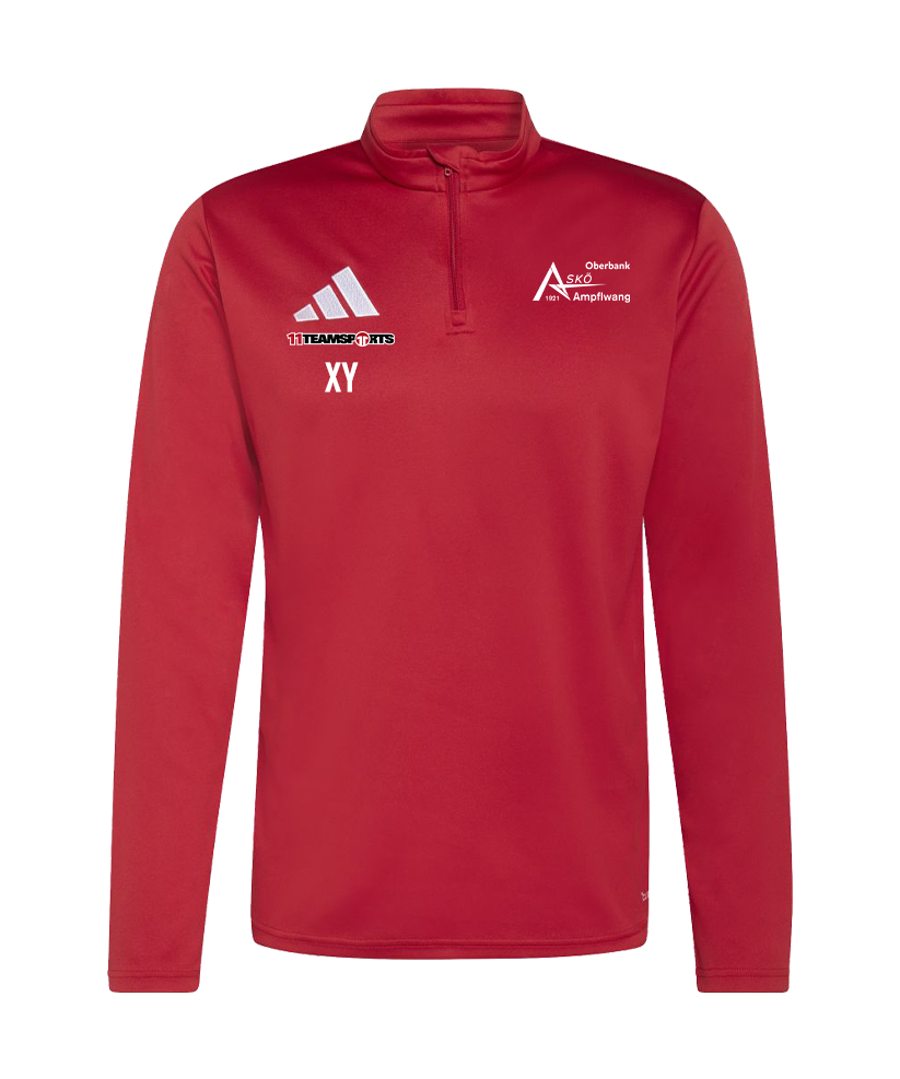 adidas Entrada 26 Training Sweatshirt Kids Rot ASKÖ Ampflwang