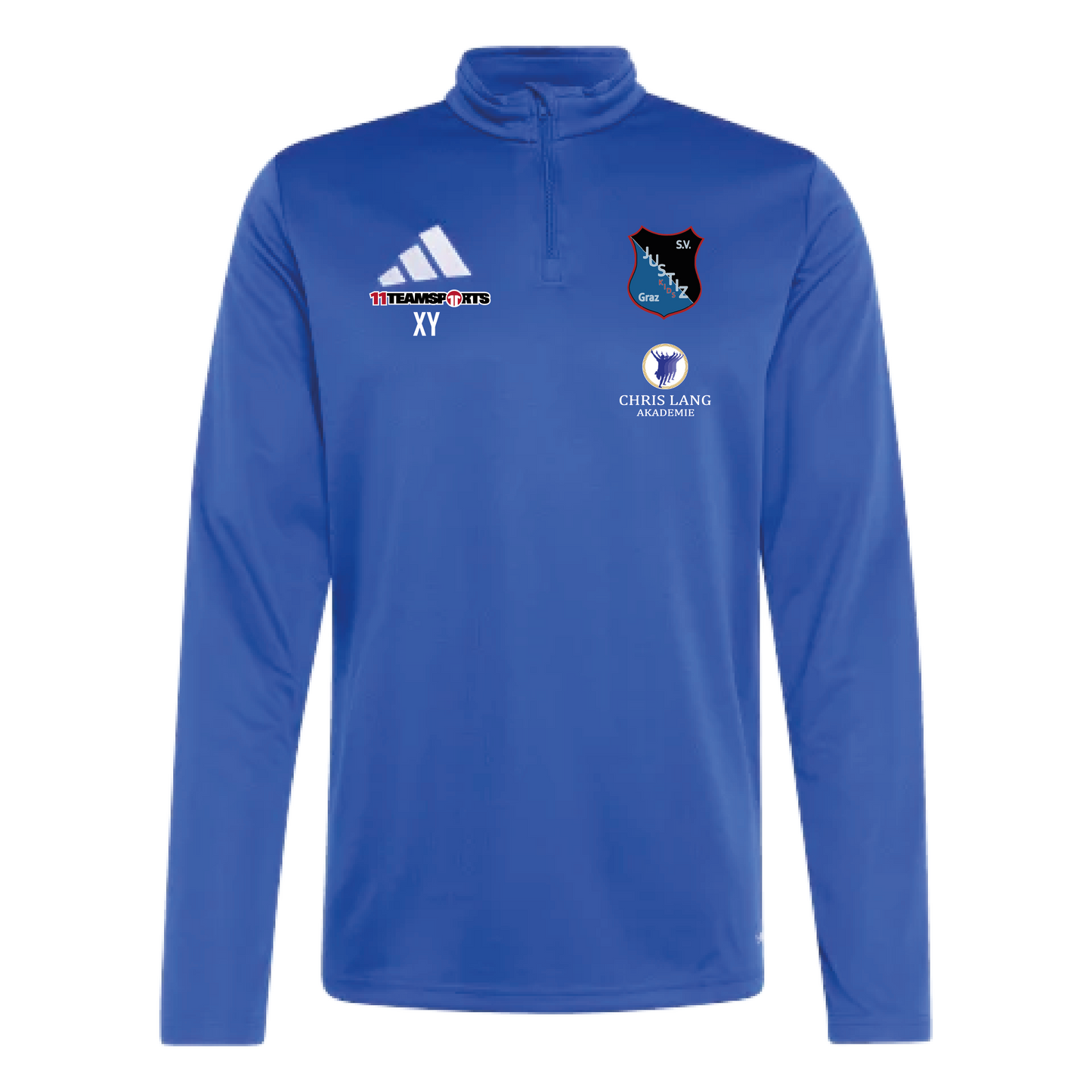 ADIDAS Entrada 26 Training Sweatshirt Blau SV Justiz Kids
