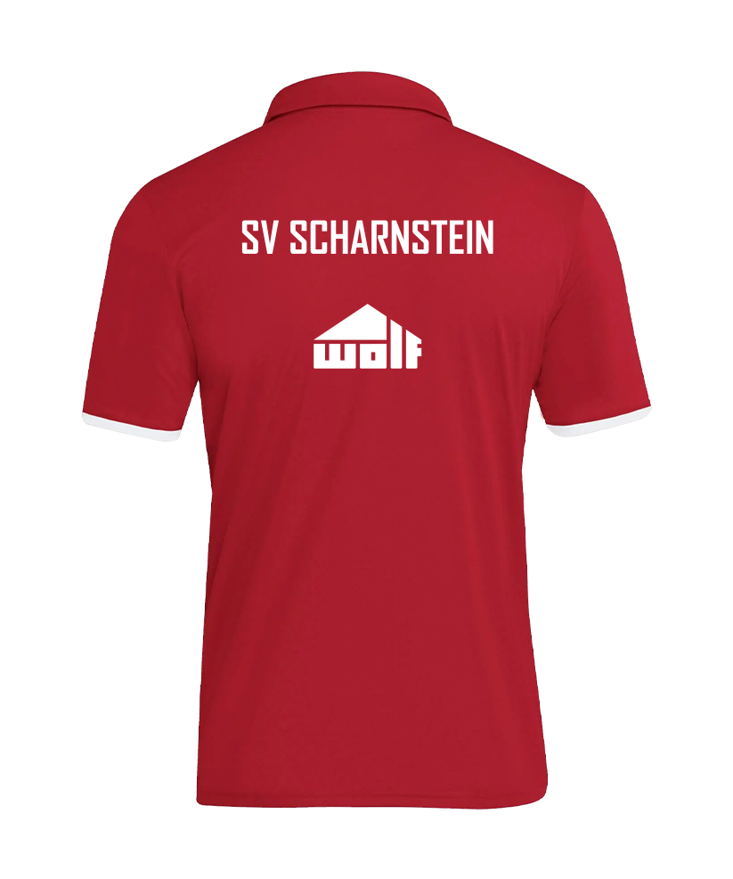 adidas Entrada 26 Polo Rot SV Scharnstein