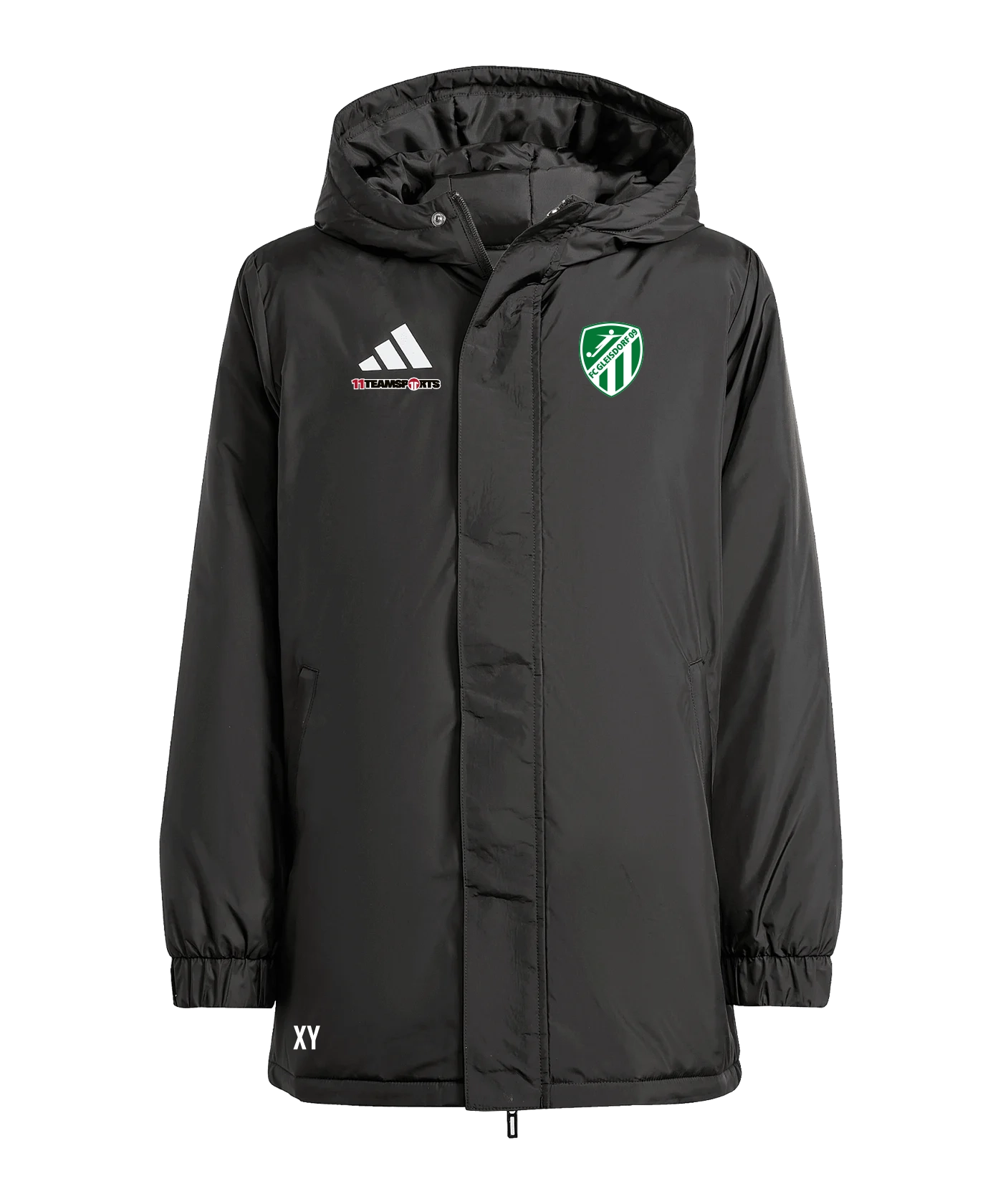 ADIDAS Entrada 26 Winter Jacke Kids Schwarz FC Gleisdorf