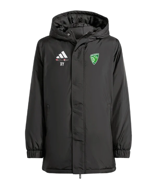 ADIDAS Entrada 26 Winterjacke Kids Schwarz FC Zeltweg