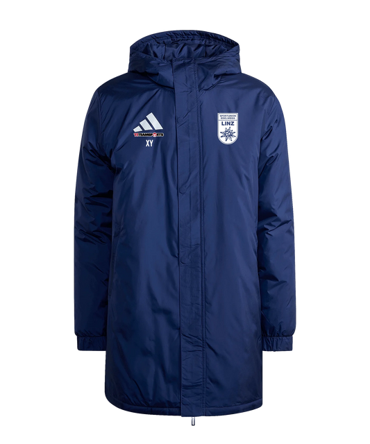 ADIDAS Entrada 26 Stadium Jacke Kids Blau Union Edelweiß Linz