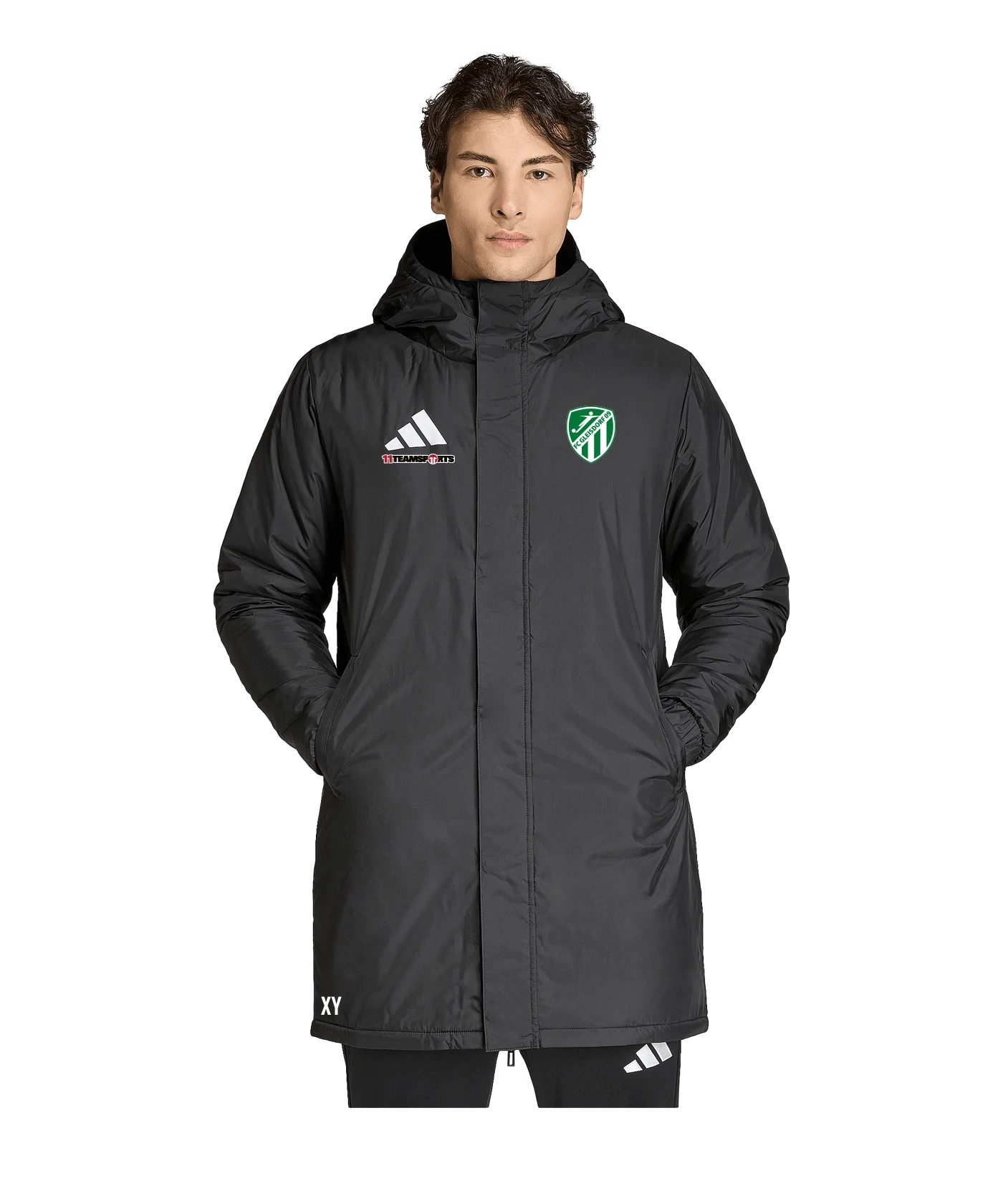 ADIDAS Entrada 26 Winter Jacke Schwarz FC Gleisdorf