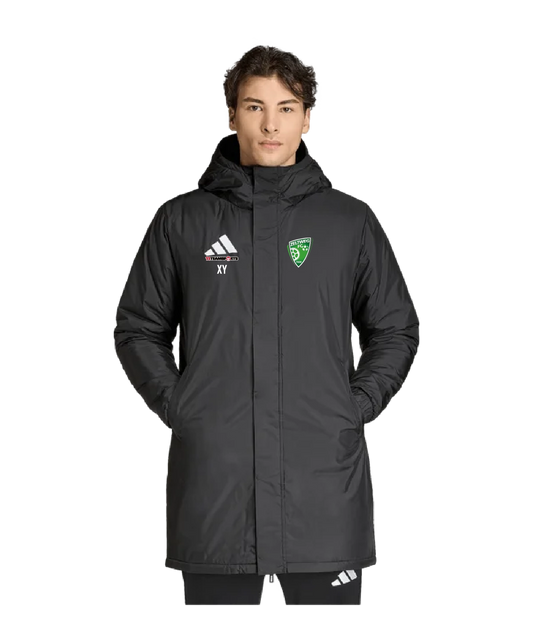 ADIDAS Entrada 26 Winterjacke Schwarz FC Zeltweg