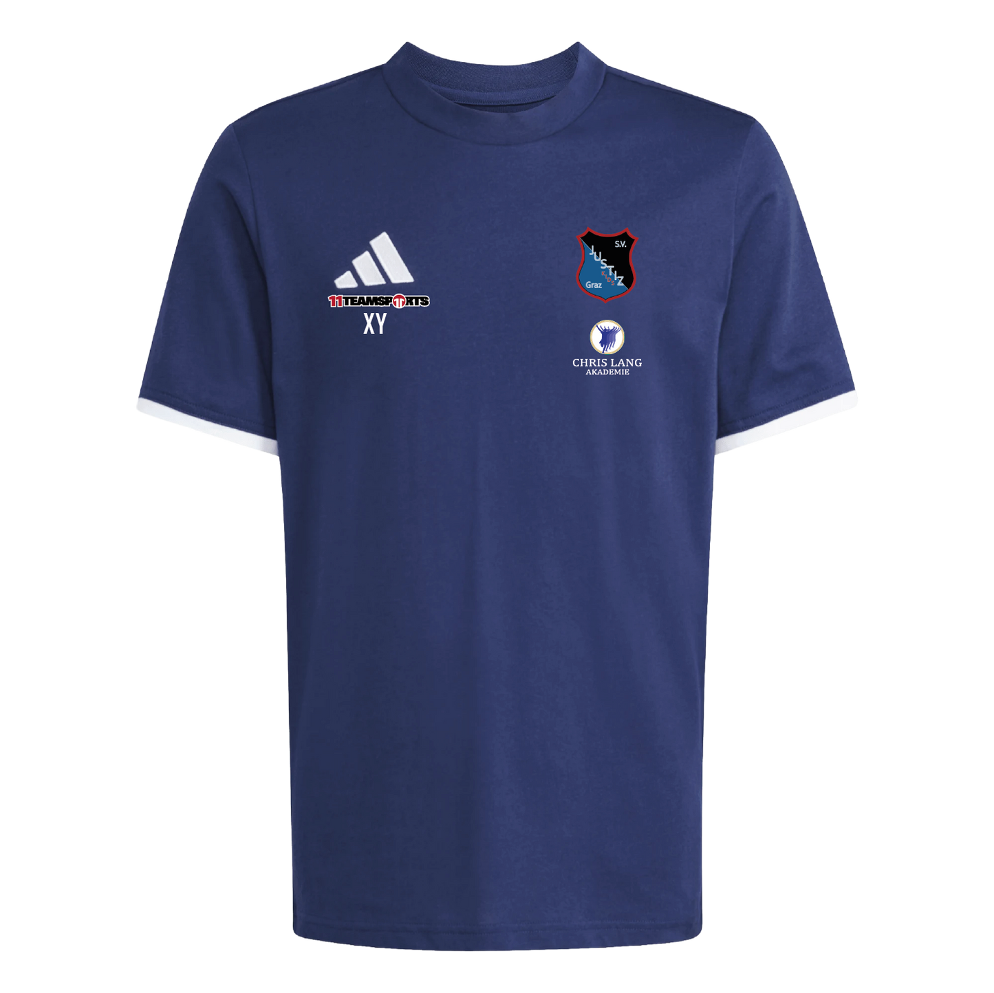 ADIDAS Entrada 26 Trainingshirt Kids Dunkelblau SV Justiz Kids